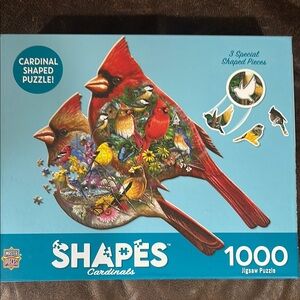 Shapes Cardinals Jigsaw Puzzle - 1000 Pieces
